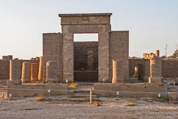 Luxor Temple, The ruins of the temple