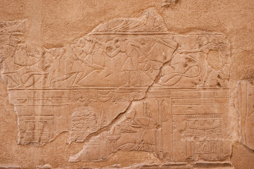 Luxor Temple, The ruins of the temple