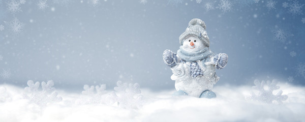 Schneemann - Weihnachtsmotiv
