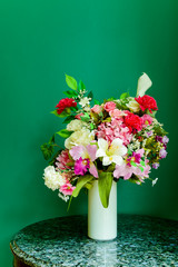 Colorful decoration artificial flower