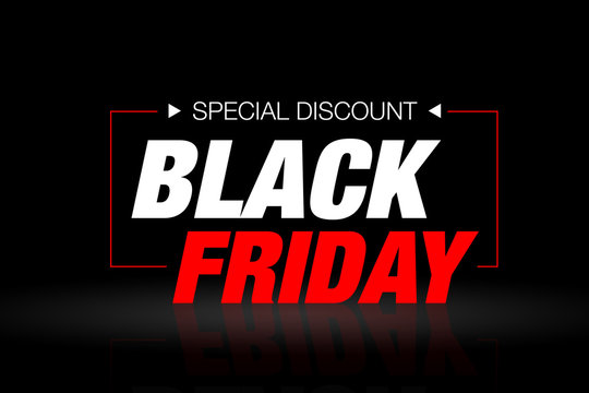 illustration black friday concept 