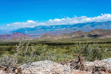 Famous Route 40 in Salta, Argentina.
