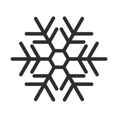 Snowflake flat icon