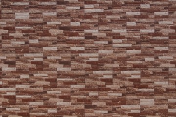 Auburn wall tile texture background