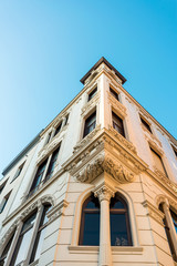 old Town buildings in Aachen, Germany
