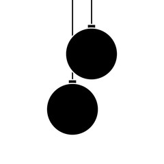 christmas balls hanging decoration elegance