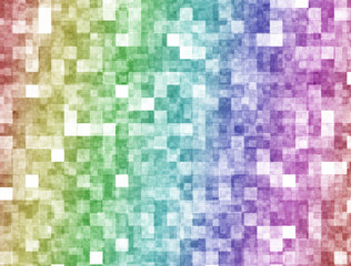 Fototapeta premium rainbow color Square shape abstract background