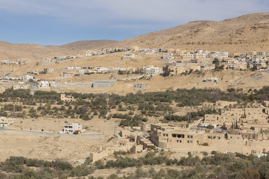 Wadi Musa, small town near Petra, Jordan