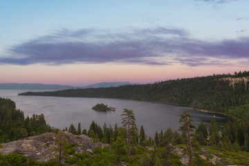 Emerald Bay State Park sunset 