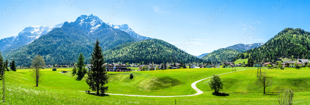 Sticker walchsee lake in austria