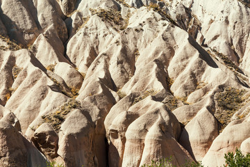 valley landscape in Cappadocia, Turkey as Scenic Background