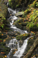 Fototapeta na wymiar Mingo Falls Waterfall
