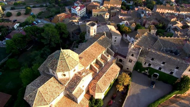 Altafulla (Tarragona,Catalu&ntilde;a) desde el aire. Video aereo