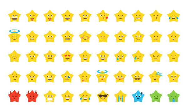 Emoji Star Set