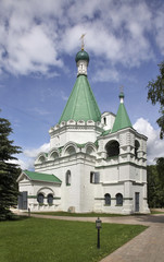Fototapeta na wymiar Archangel Michael cathedral in Nizhny Novgorod Kremlin. Russia