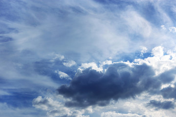 Obraz premium Sky background with clouds