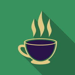 Coffee cup Logo Template vector icon design