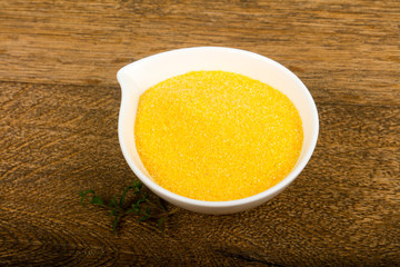 Raw polenta