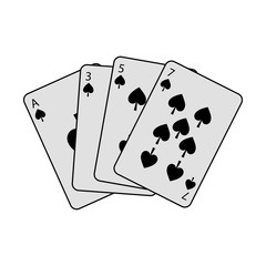 french playing cards related icon icon image