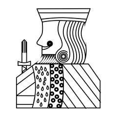 poker card king face casino concept