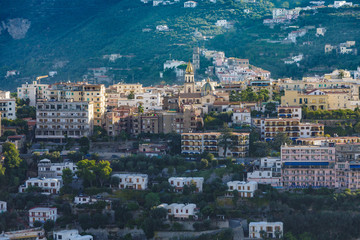 Churches and Apartments in Italian Countryside