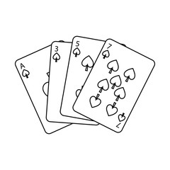 poker cards casino deck gambling design