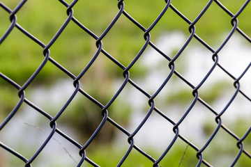 Fototapeta premium cyclone fence texture background
