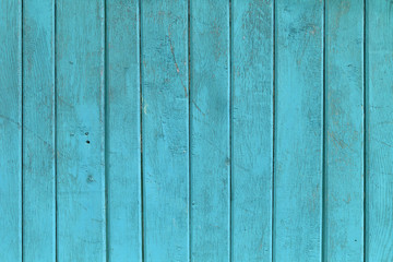 Fototapeta premium The old blue wood texture with natural patterns