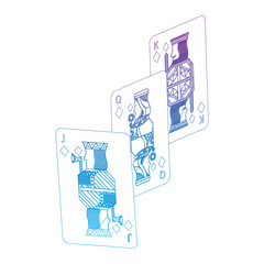 falling diamonds suit french playing cards related icon icon ima