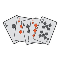 poker cards casino deck gambling design