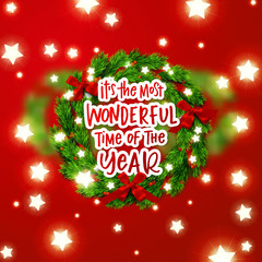 Christmas greeting card. Xmas vector background. Hand drawn calligraphy. concept handwritten  