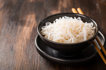 Shirataki noodles (Konjac) - japanese food