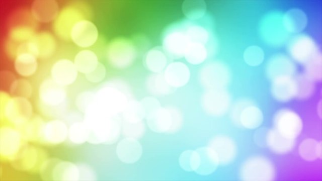 Partice very colorful bokeh background loop 