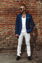 Obraz premium man in stylish suit