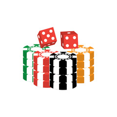 casino related icons image