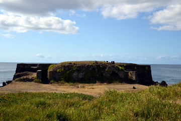 Coastline of Sa&oacute; Roque and Lagoa (azores)