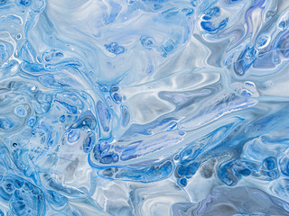 Creative abstract hand painted background, wallpaper, texture, close-up fragment of acrylic painting on canvas with brush strokes. Modern art. Contemporary art. 