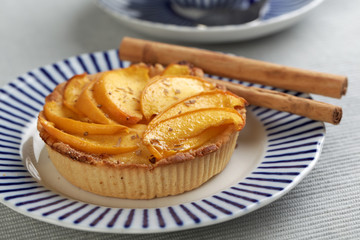 Peach tart