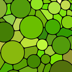 abstract vector stained-glass mosaic background