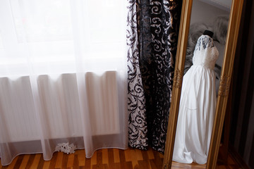 elegant wedding dress the bride