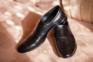 elegant men's black shoes