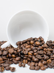 Roasted coffee beans