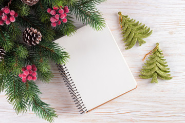 Christmas and New Year background.