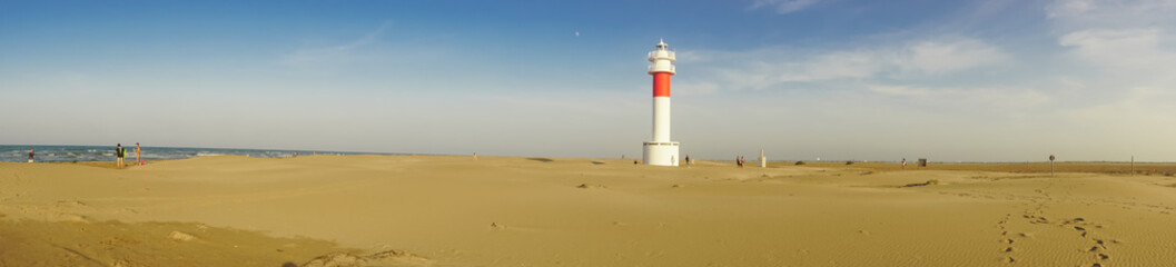 Fototapeta na wymiar Panoramic view of Lighthouse 