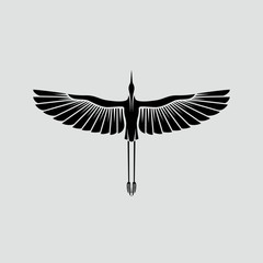 Herons Logo Template