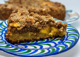 Quince Crumble Cake