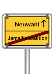 Neuwahl vs. Jamaikakoalition