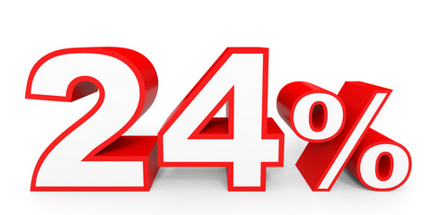 Twenty four percent off. Discount 24 %.