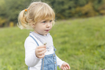 Girl in a park