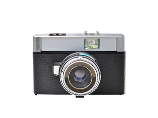 Old camera white background